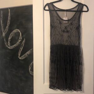 + FREE PEOPLE + NWT Beaded Tunic